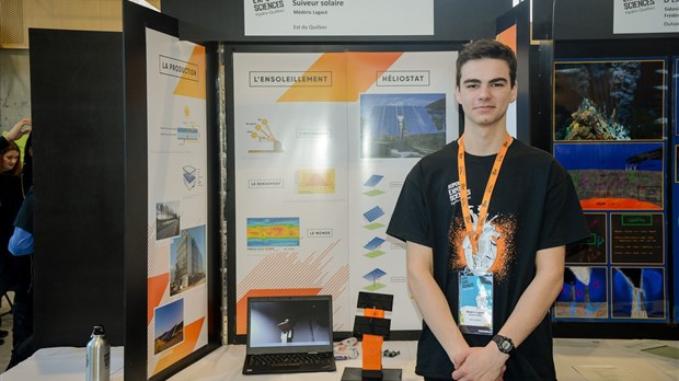 Médéric Lagacé se signale à la Super Expo-sciences Hydro-Québec