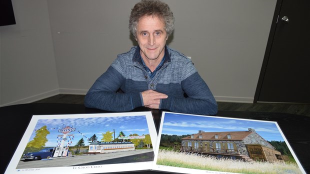 Des reconstitutions virtuelles historiques de René Pelletier exposées à Saint-Antonin