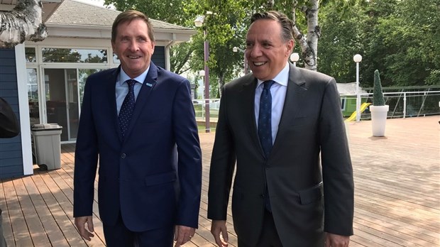 Le premier ministre François Legault de passage à Rivière-du-Loup
