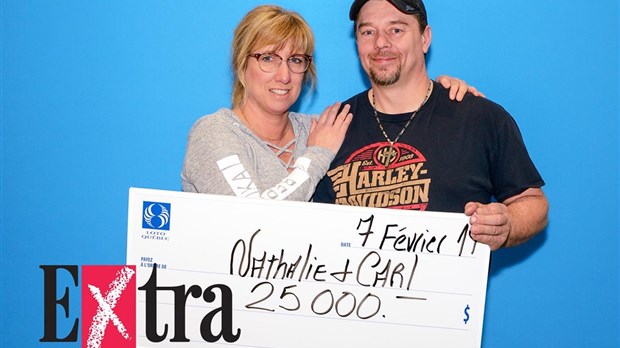 L’Extra fait le bonheur d’un couple du Bas-Saint-Laurent