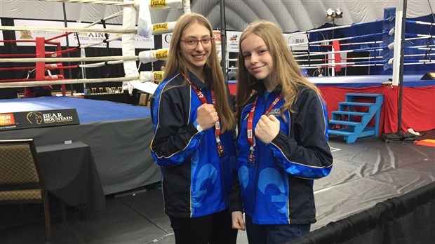 L’argent pour Alycia Michaud, le bronze pour Mélina Laplante 