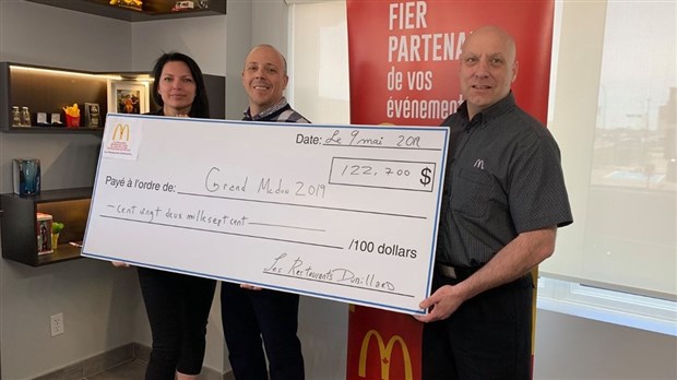 Le 26e Grand McDon permet d’amasser 122 700 $