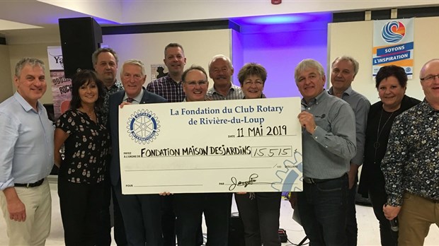 Don de 15 515 $ à la Fondation de la Maison Desjardins