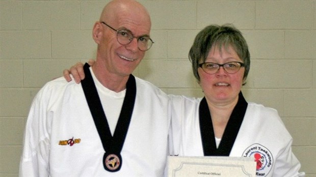 Nancy Labonté, maître en taekwondo 