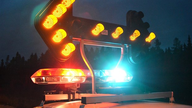 À plus de 205 km/h à Notre-Dame-Du-Portage