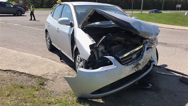 Collision à Rivière-du-Loup