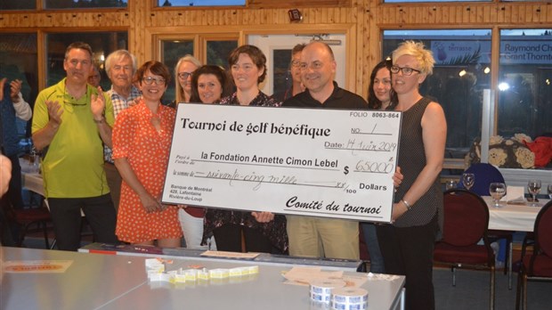 Fondation Annette Cimon Lebel : 65 000 $ pour les gens atteints de cancer