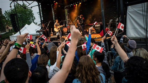 Festivités de la Fête du Canada à Rivière-du-Loup