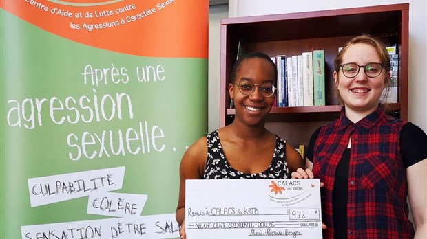 Un don pour venir en aide aux victimes d’agression sexuelle