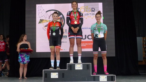 Britanie Cauchon en action à Rouyn-Noranda