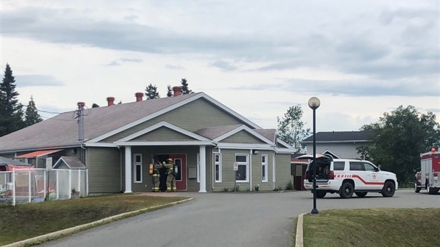 Intervention incendie au CPE La Baleine Bricoleuse