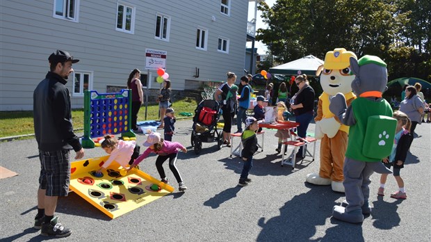 On fête la rentrée à la Maison de la Famille du Grand-Portage