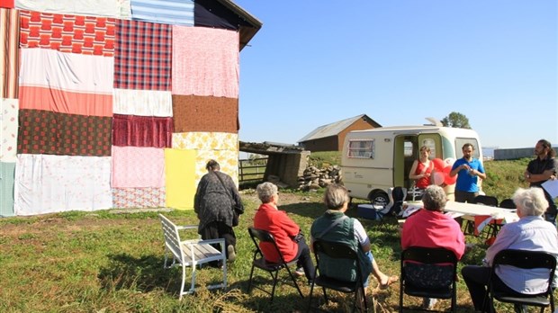 Expositions dans l'espace public au Kamouraska