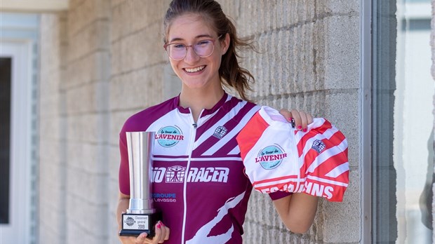 Britanie Cauchon est l’athlète de la relève en cyclisme sur route 