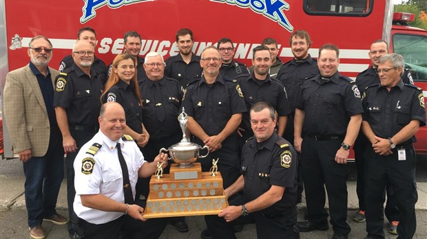 Pohénégamook salue le dévouement et la performance de ses pompiers