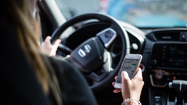 Opération policière nationale contre les distractions au volant
