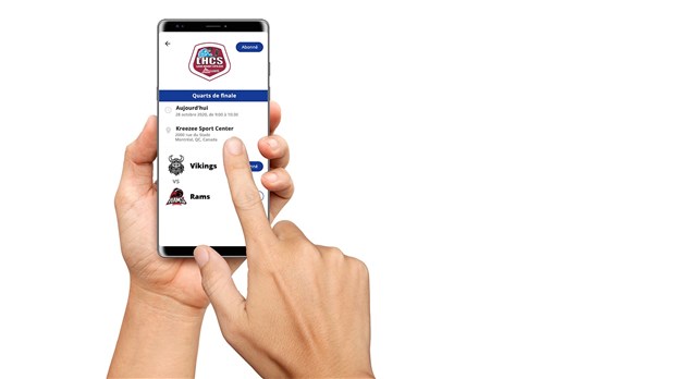 Nouvelle application pour suivre la LHCS en direct