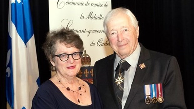 Réjeanne Veilleux-Lévesque, récipiendaire de la médaille du lieutenant-gouverneur 