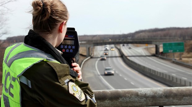 La Sûreté du Québec enregistre son meilleur bilan routier de la décennie