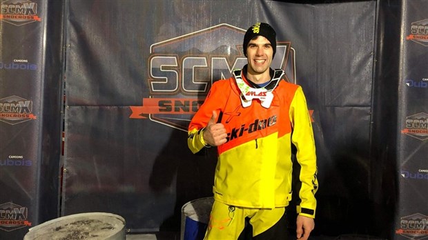 Snocross : Keven Pelletier s'impose à la maison 