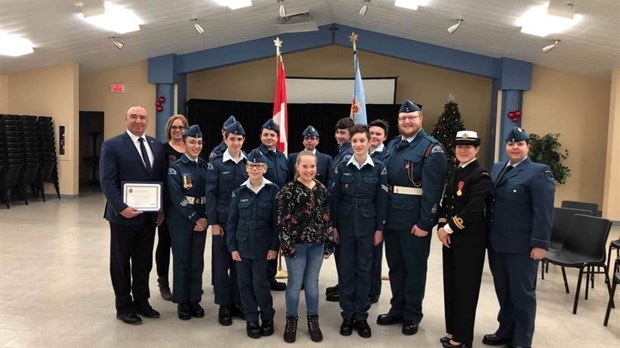 Nouveau cadet-commandant pour l’Escadron 761 région du Kamouraska