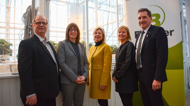 Inauguration d’une nouvelle serre de recherche chez Berger à Saint-Modeste