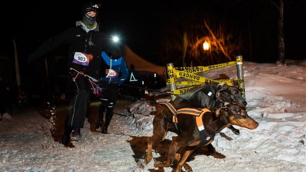 Belle réussite pour la course en sentier nocturne