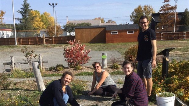 Des étudiants de l’UQAR au parc Croc-Nature