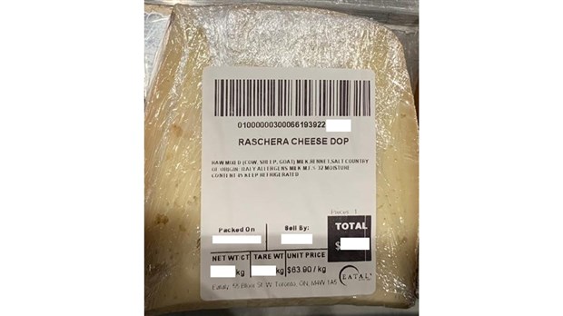 Rappel de fromage Raschera DOP en raison de la bactérie Salmonella