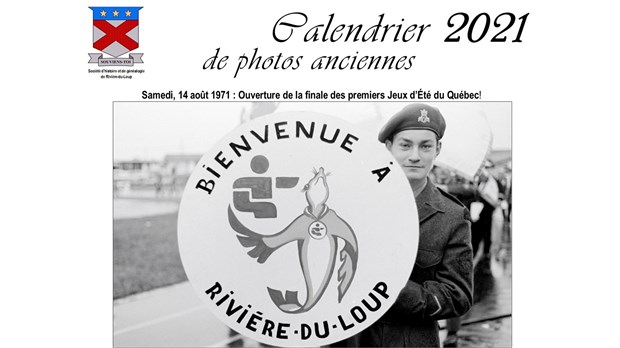 Un calendrier inspiré des premiers Jeux du Québec