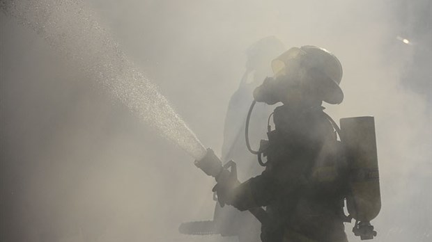 Violent incendie à Saint-Eusèbe 