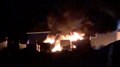 Incendie sur le boulevard Industriel à Témiscouata-sur-le-Lac 