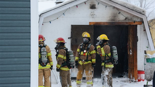 Début d’incendie sur la rue Saint-André à Rivière-du-Loup