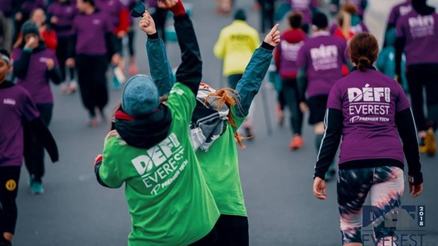 Le Défi Everest s'exporte à Edmundston