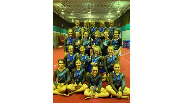 Des gymnastes font belle figure à La Pocatière et Victoriaville 
