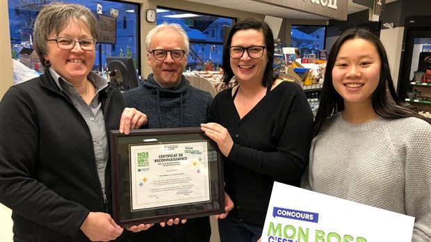 Alimentation J.P. Labonté et Fils remporte le titre « Employeur engagé pour la réussite éducative au Témiscouata »