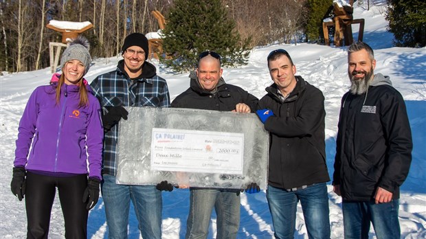 La course «Ça Polaire» remet 2000 $ à la Fondation Soleil Levant