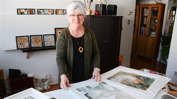 Hélène Tremblay, inspirée par la nature du Témiscouata