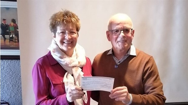 Don de 500 $ à la Fondation de la Maison Desjardins