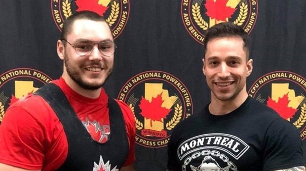 Philippe Blier est champion canadien en dynamophilie 