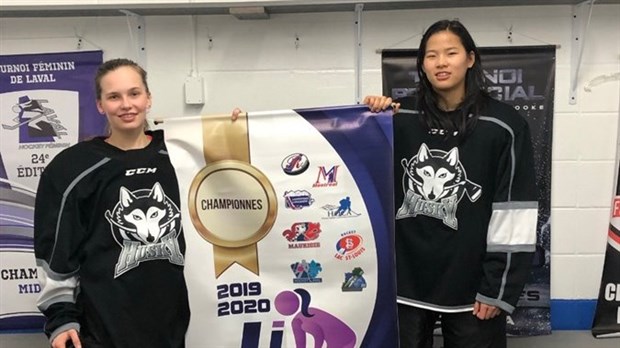 Lycia Pelletier et Lei-Ann Potvin sont championnes
