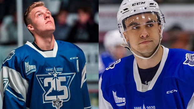 Nathan Ouellet et Anthony D’Amours honorés par l’Océanic 