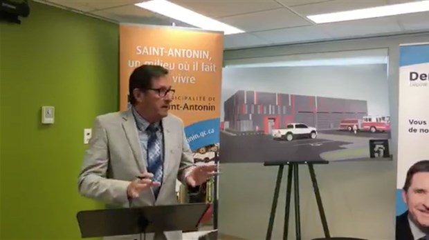Aide financière de plus de 1,5 M$ pour une nouvelle caserne incendie à Saint-Antonin