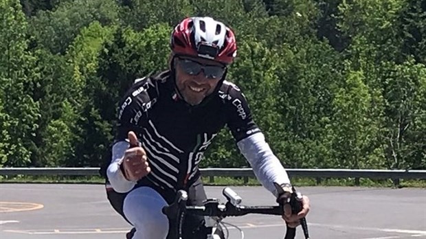 Le défi à vélo du docteur Guildo Côté au Témiscouata