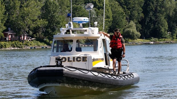 Sécurité nautique : les patrouilleurs de la SQ aux aguets  