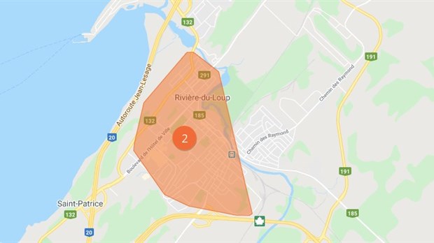 Panne électrique à Rivière-du-Loup :  2 531 clients privés d’électricité