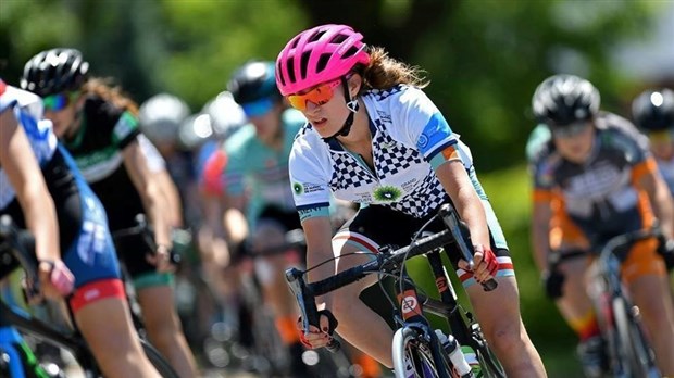 Britanie Cauchon de retour au Centre national de cyclisme de Bromont