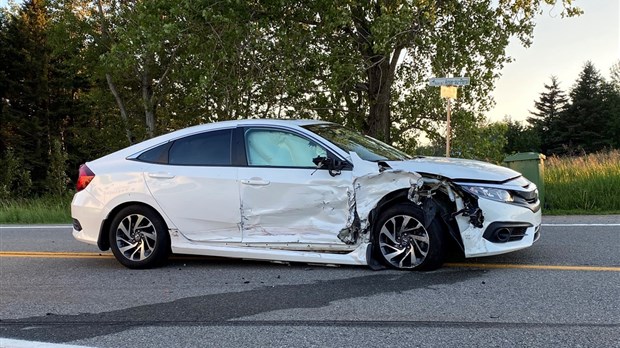 Collision à l'Anse-au-Persil