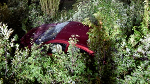 Accident à Notre-Dame-du-Portage