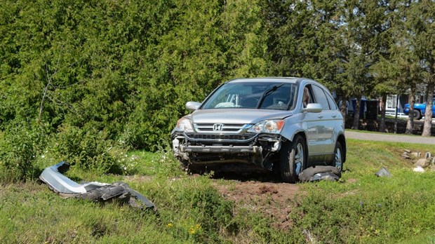 Accident sur la rue Fraserville à Rivière-du-Loup